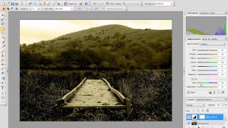 Serif PhotoPlus X5  Converting Photos to Black and White [upl. by Cesar]