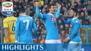 Frosinone  Napoli 15  Highlights  Matchday 19  Serie A TIM 201516 [upl. by Ahseirej]