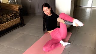 Yoga stretch flexibility  Stretching exercises for flexibility  Gymnastics with Anna [upl. by Esch]