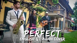 PERFECT Cover With Guitar amp Saxophone Accompaniment  Jenika Duran Noah Waldorf amp Silvio Music [upl. by Wivinia]