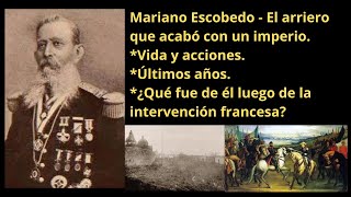 ¿Quién fue Mariano Escobedo  El arriero que acabó con un imperio escobedo edutubersmx [upl. by Nodnarb]