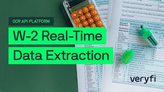 Veryfi OCR API Platform  W2 RealTime Data Extraction [upl. by Robinett570]