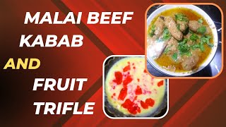 Beef Malai Seekh Kabab Recipe with Gravy [upl. by Alanna771]