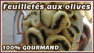 Feuilletés à la tapenade pour apéro [upl. by Assilen]