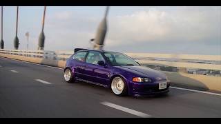 Eg6 With Custom Wide fender Kits [upl. by Einhoj]