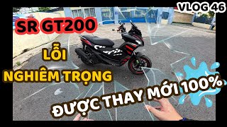 APRILIA SR GT200 GẶP LỖI NGHIÊM TRỌNG VÀ CÁI KẾT ĐƯỢC THAY MỚI 100 XE  VLOG 46 [upl. by Anauqcaj]