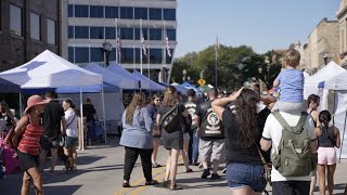 Downtown Menasha Harvest Festival returns with a flourish [upl. by Ehman218]