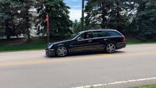 W211 e63 wagon rolling [upl. by Ciri783]