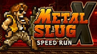 METAL SLUG X  quotALL SECRETSquot Speed RuN [upl. by Geiss987]