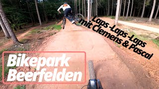 Bikepark Beerfelden ‘23  Laps ohne Ende  Clemens crashed in Schlammloch [upl. by Yasnil978]