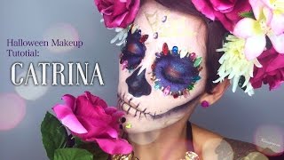 Halloween Makeup Tutorial CATRINA [upl. by Trometer]