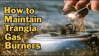 Expert Advice How to Clean a Trangia Gas Burner [upl. by Elaen]