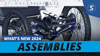 Assembly Modelling  Whats New in SOLIDWORKS 2024 [upl. by Uriia221]