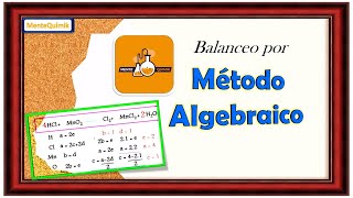 Balanceo de Ecuaciones Químicas por el Método Algebraico [upl. by Novehs]