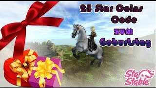 Star Stable  SSO  25 Star Coins Gutscheincode W1TCHBROOM [upl. by Ayotas313]