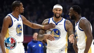 DeMarcus Cousins scores 14 points in his Warriors debut vs the Clippers  NBA Highlights [upl. by Ytirahc]