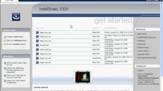 MSI  InstallShield Interface  InstallShield 2009 [upl. by Quiteria429]