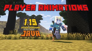 Minecraft Player Animations  Mod CPM  Animations v12 [upl. by Alonso129]