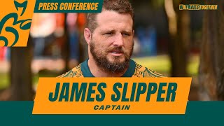 James Slipper  Press Conference  Wallabies [upl. by Botzow487]