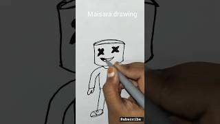 Marshmallow drawing ❣️shortsfeed drawingtrending youtubeshorts vairalshort 🗨️ [upl. by Enyledam]