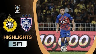 Perak FC 14 Johor Darul Tazim  PM SF1  Highlights Piala Malaysia 2023 [upl. by Egni]