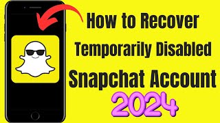 Your snapchat account has been temporarily locked  snapchat temporarily disabled 2024 [upl. by Akirea816]