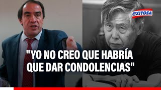 🔴🔵Yonhy Lescano sobre muerte de Alberto Fujimori quotYo no creo que habría que dar condolenciasquot [upl. by Roseanna91]