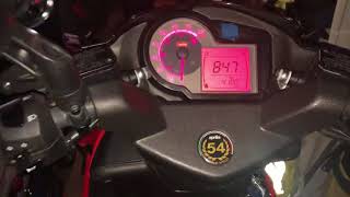 Aprilia SR50 R dash board and control overview [upl. by Husch801]