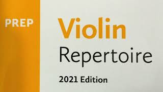 Homage to Bartók  Jean Ethridge RCM Violin 2021 Repertoire Prep Level [upl. by Anairuy67]