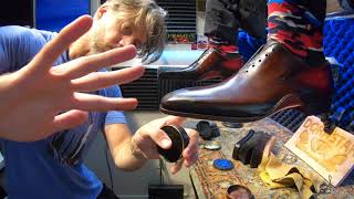 ASMR SHOE SHINE MAGIC MAN  ORIGINAL SHOE SHINE ASMR wJason Dornstar saddlesoap ASMR ShoeShine [upl. by Aurora]