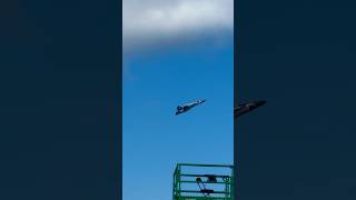 Canadian F18 taking it vertical in the 100th jet f18 canadian airshow royalairforce [upl. by Ymmak406]