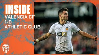 VCF INSIDE  VALENCIA CF 1  0 ATHLETIC CLUB [upl. by Karlee]