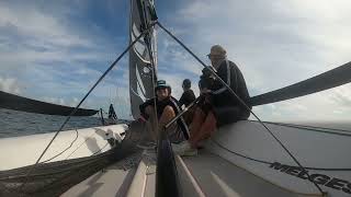 2023 Melges 20 Worlds Day 2 Race 4 onboard Brass Monkey USA 229 [upl. by Quintina]