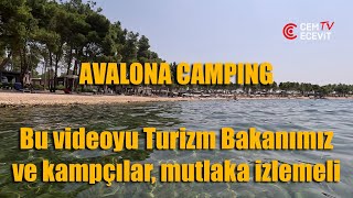 AMINESS AVALONA CAMPING Hırvatistan  Bu videoyu Turizm Bakanımız ve kampçılarımız mutlaka izlemeli [upl. by Sena705]