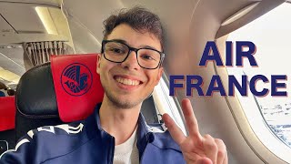 EXECUTIVA da AIR FRANCE dentro da EUROPA  Lisboa  Paris [upl. by Eidnac]