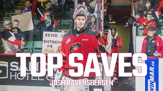 Josh Ravensbergen  Top Saves  20232024 Season [upl. by Lias867]