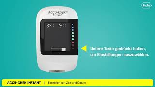 Accu Chek Instant  Einstellungen [upl. by Divan86]