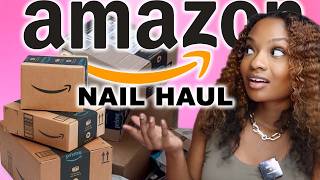 Amazon beginner nail haul  Nail supply haul [upl. by Romano]