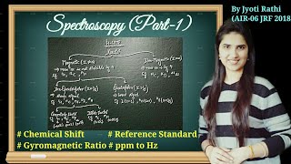 Proton NMR Organic Spectroscopy Part1 Chemical Shift Reference standard Spectroscopy in Hindi [upl. by Slerahc]