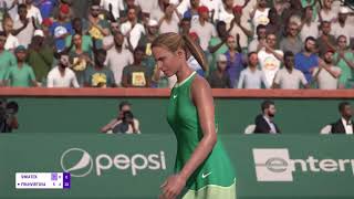 WTA 1000 Indian Wells 2024  Iga Swiatek POL x Linda Fruhvirtova CZE  Segunda Rodada [upl. by Nylknarf774]