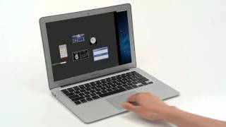 Apple Mac OS X Lion Gestures and Animations [upl. by Asus]