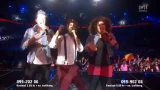 Behrang Miri  Jalla Dansa Sawa Live Melodifestivalen Semi 2013 [upl. by Garrick]