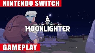 Moonlighter Nintendo Switch Gameplay [upl. by Ramburt188]