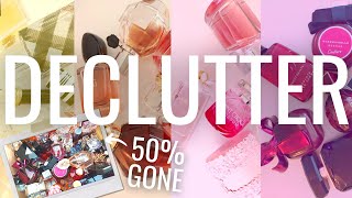 DECLUTTER HALF MY PERFUME COLLECTION  50 decluttered [upl. by Elma702]