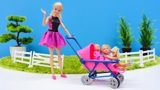 Un carrito de Barbie Las aventuras de Barbie español Vídeos para niñas [upl. by Stenger28]