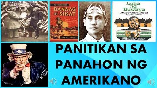 ANG MGA PILIPINONG MANUNULAT SA PANAHON NG AMERIKANO [upl. by Riocard884]