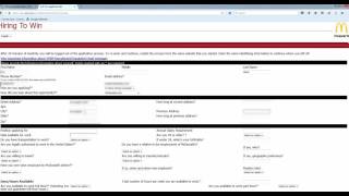 Mcdonalds Job Application Online Process [upl. by Devehcoy]