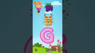 G for Girl  alphabet for kids  phonics song  english alphabet  एबीसीडी abcd shorts ytshorts [upl. by Marcy]