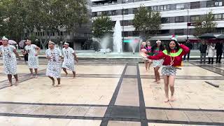 Presentación en la plaza La Marina de Zamora  danzas de la selva Peruana [upl. by Elizabeth]