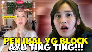 SAMPERIN PENJUAL YG BLOCK AYU TING TING DI TIKTOK [upl. by Oremor29]